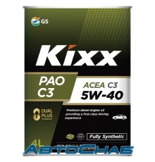 KIXX PAO C3 5W40 SN/CF 4л Моторное масло 